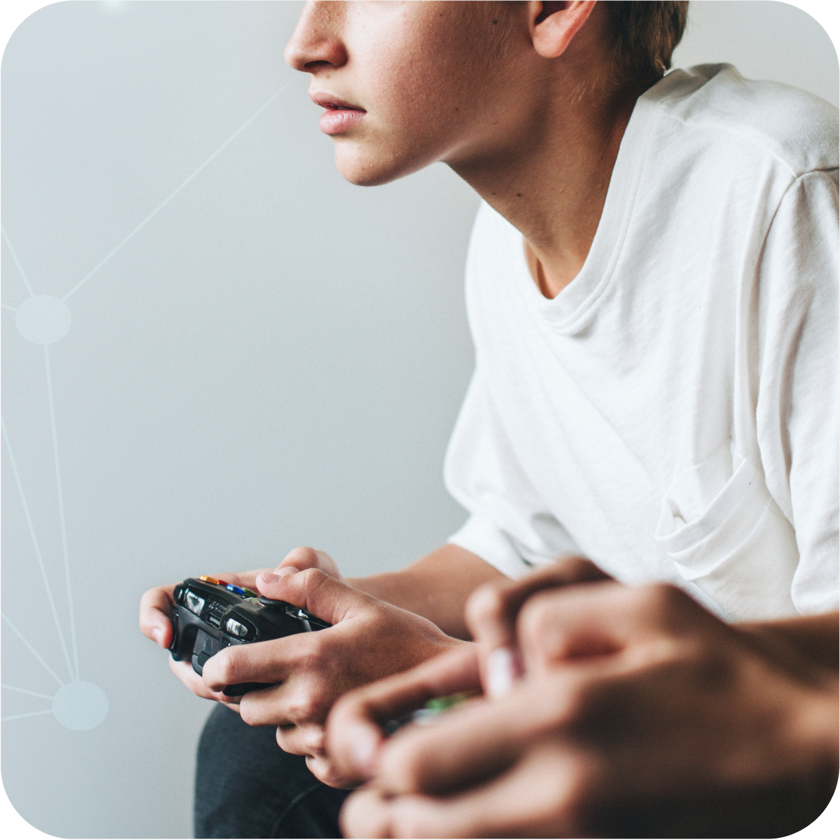 menino a jogar videojogos