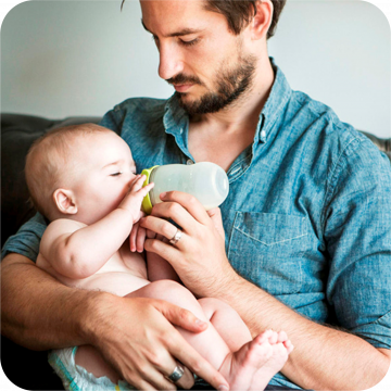 bebe a beber pelo biberao