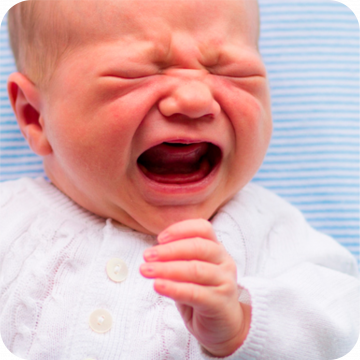 bebe a chorar